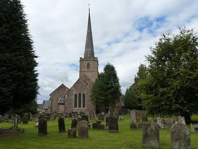 Lydney Church and graveyard